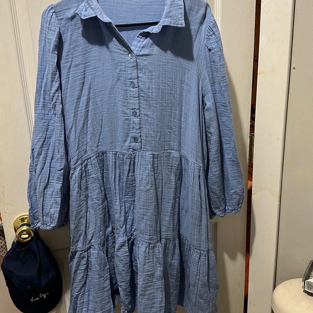 ANA shirt dress